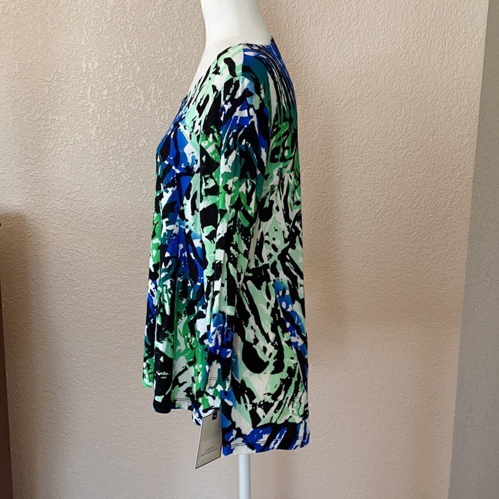Dana Buchman Women Blouse   - Picture 3 of 7